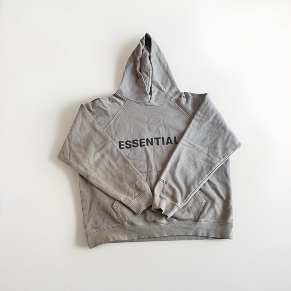 Fear of God Essentials Men's Khaki Hoodie - Picture 2 of 6